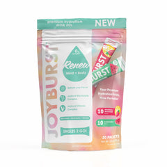 Joyburst Sugar Free Electrolytes powder packets close view