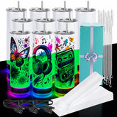 Joyclub sublimation speaker tumbler 20oz front view