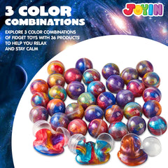 galaxy slime ball 1.5 inch diameter