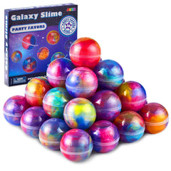 JOYIN Slime Party Favors 36 pack galaxy slime balls