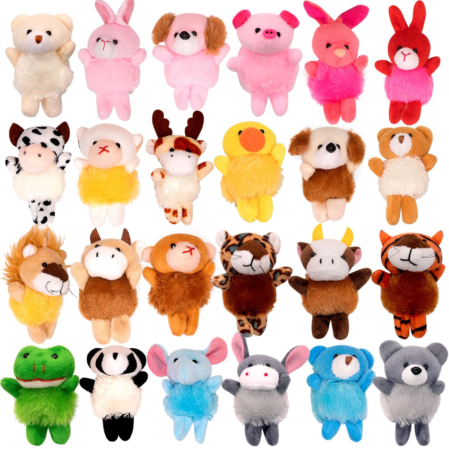 JoyRapt small stuffed animals 24-pack plushies for kids