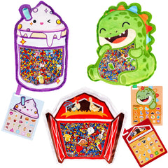 Joyreal hide and seek busy bag 3 pack packaging front view