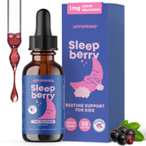 JoySpring SleepBerry Kids Melatonin Drops 1mg Berry flavor bottle