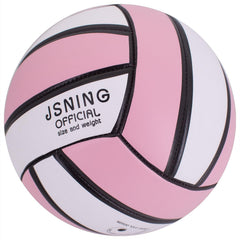JSNING Pink Volleyball official size 5 for indoor and outdoor play