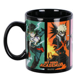 JUST FUNKY My Hero Academia character grid mug Izuku Midoriya Bakugo Todoroki Iida Ochaco 16 oz