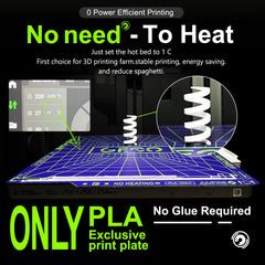 JUUPINE GECO Plate PLA cold plate X2D compatibility
