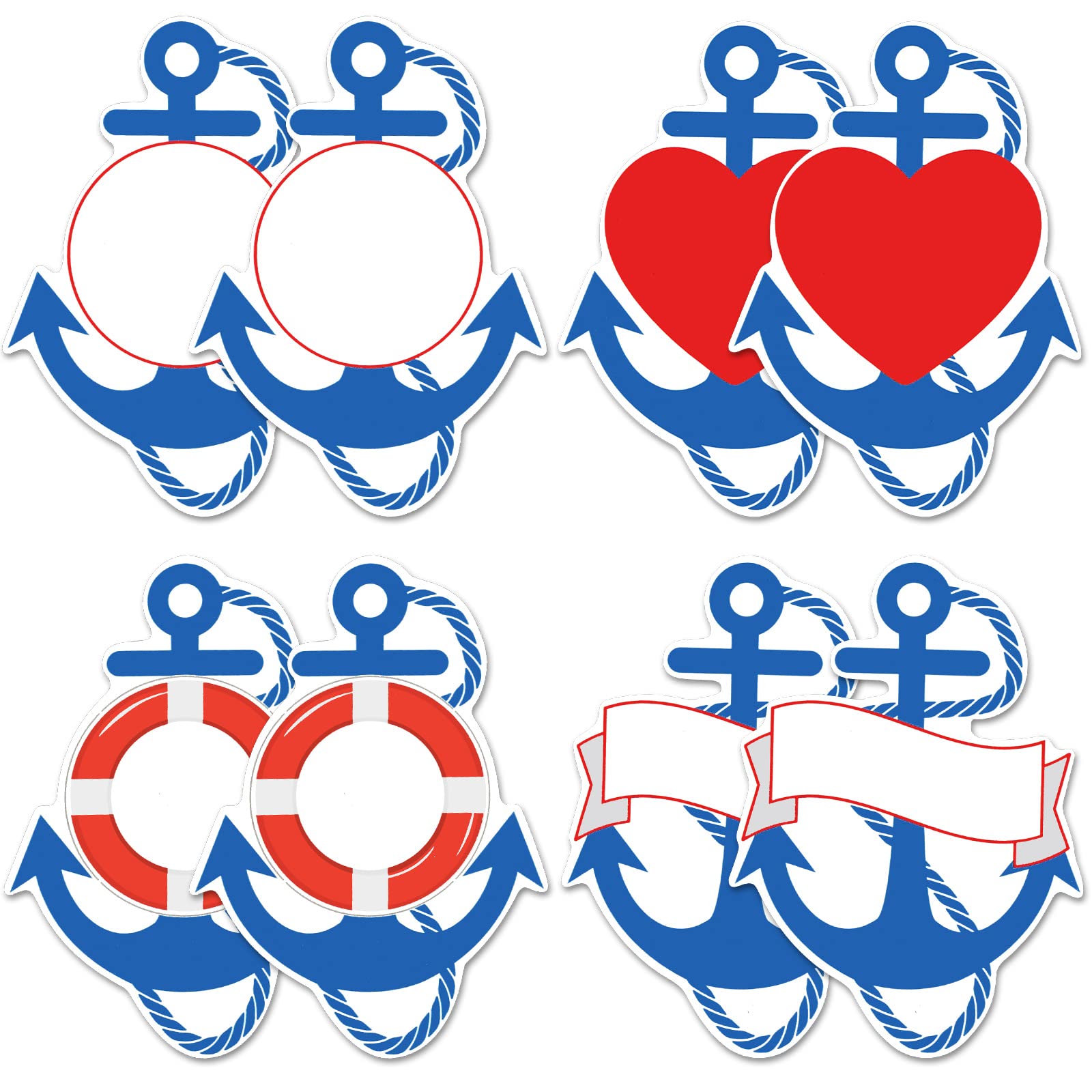 Kanayu 8pcs cruise door magnets set for ship cabin decor