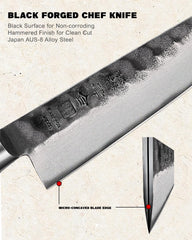 kanngou kiritsuke knife 7 inch aus-8 alloy steel blade