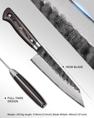 kanngou japanese kiritsuke chef knife edge concave micro