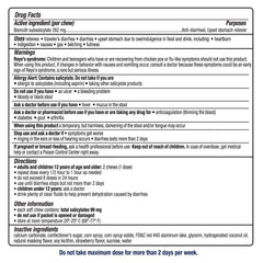 Kaopectate bismuth subsalicylate diarrhea medicine 24 count