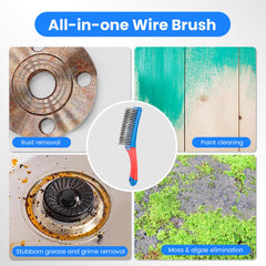 8×20 dense bristles for rust paint and grime removal