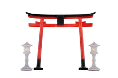 KARESANSUI mini Japanese torii for aquarium and terrarium decor