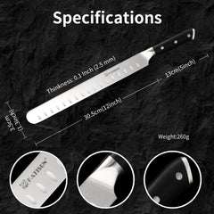 KATISUN Brisket Knife ergonomic handle