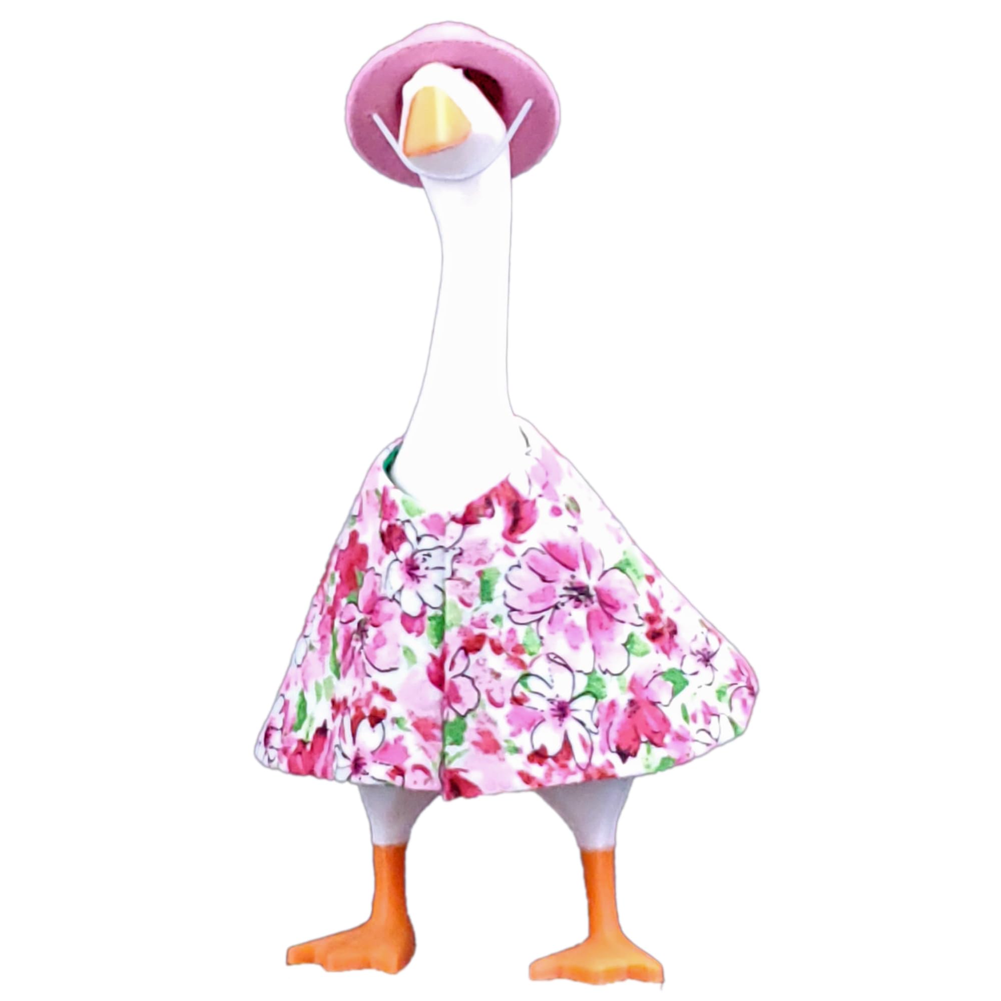 Kats Dog Swag dress and hat outfit for 7inch desk goose in red