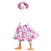 Kats Dog Swag dress and hat outfit for 7inch desk goose in red