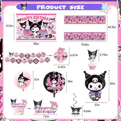 Balloons for kawaii birthday party decor