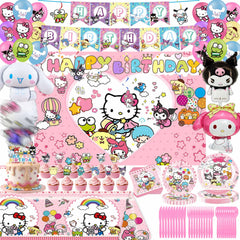 Kawaii Party Decorations anime themed party banner image
