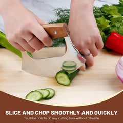 KAYCROWN pizza cutting crescent blade