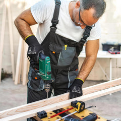 PU coated fingertips provide secure grip KG11P gloves