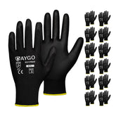KAYGO KG11P safety work gloves PU coated palm