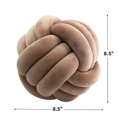KEBAIHUA knot ball pillows coffee round pillow on sofa