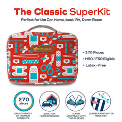 Kids first aid kit by KeepGoing for home and travel