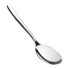 Durable stainless steel serving spoons for restaurants and home
