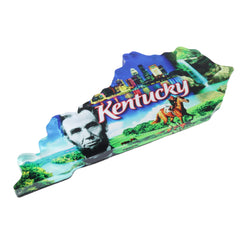 Kentucky imagery featuring landscapes cityscapes and Abraham Lincoln
