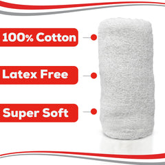 6-ply crimped cotton cushion kerlix bandage