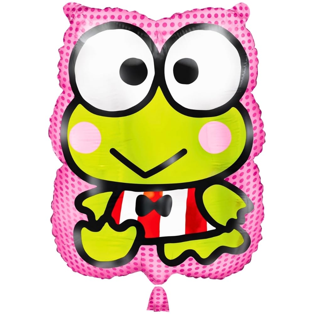 Keroppi-Shaped Giant Foil Balloon 24 inch single piece decorative balloon