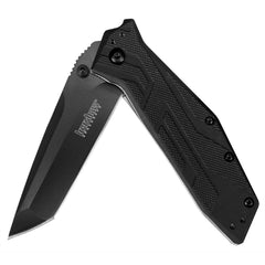 Kershaw Brawler pocket knife all-black design