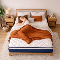 Gel memory foam layer detail for back support
