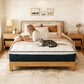 Kesyup hybrid queen mattress in a box product front view