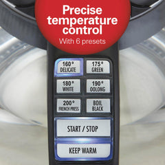 7 cup capacity Hamilton Beach kettle diagram