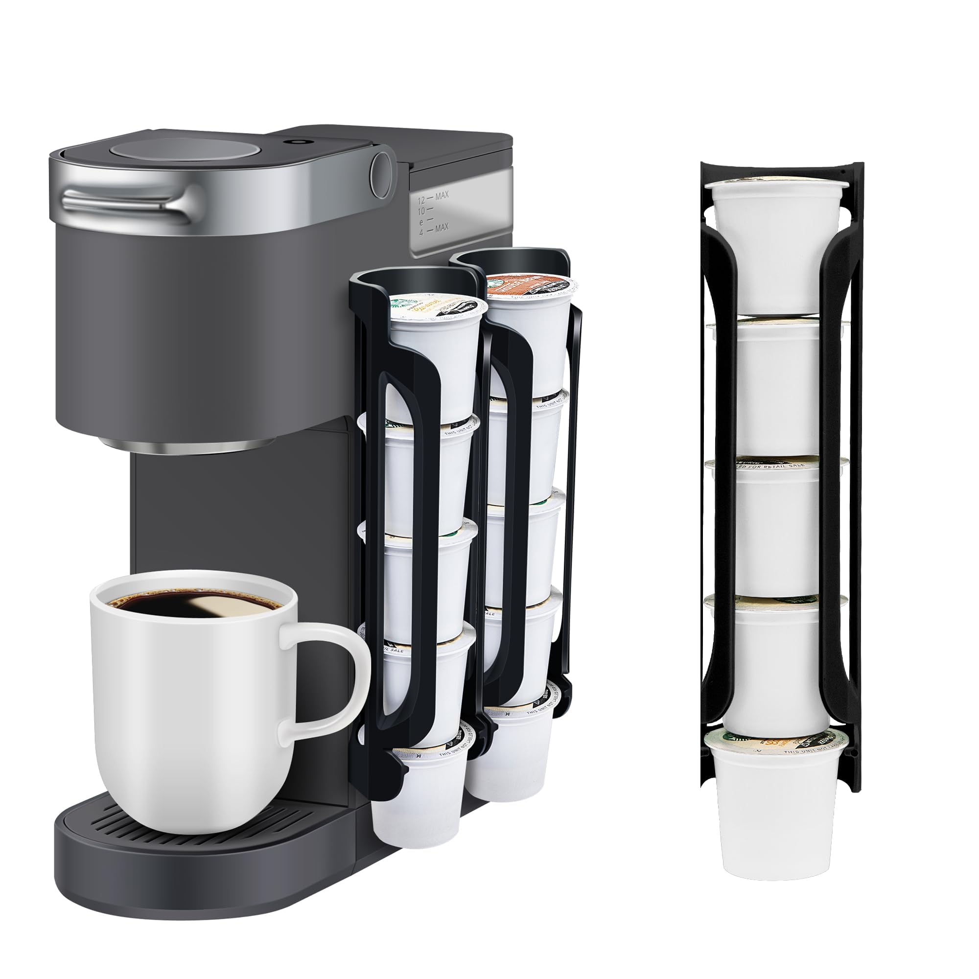 K Cup Holder for Keurig black finish