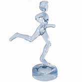 Kevin Prochaska Marathon Runner figurine hand blown glass
