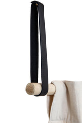 KEYAIIRA leather ceiling mounted curtain rod mount product image