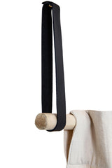 KEYAIIRA leather ceiling mounted curtain rod mount product image