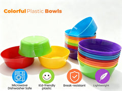 Shatter-resistant lightweight toddler bowls for meals