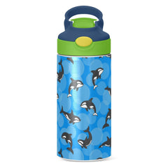 Insulated double-wall tumbler designed for girls and boys