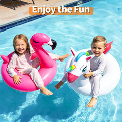 Unicorn pool float 24x24x23 inches for children