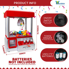 Bundaloo claw machine arcade game for kids and families