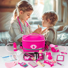 Toddlers 3-5 doctor kit including doctor costume