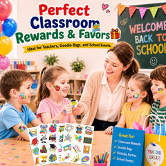 classroom rewards tattoo stickers for kids