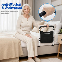 Height adjustable bed rail 17.6 to 20.9 inches