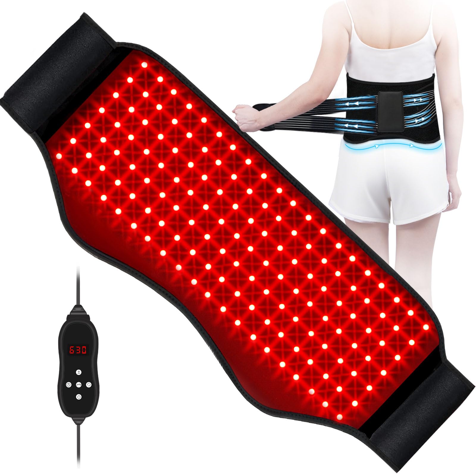 KingPavonini red light therapy belt product image