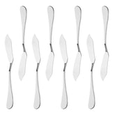 kinmingzhu 8-piece stainless steel butter knives set 5.7 inch
