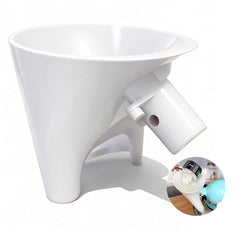 Flour funnel for Kitchen Aid stand mixer KSM150