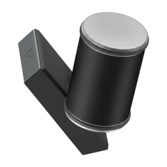 Kitchen Diamond Knife Sharpener in black with diamond and ceramic wheels