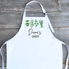 Machine washable water resistant kitchen apron lifestyle